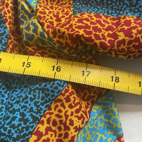 OFUURE By Tehilah Women's Colorful African Print Shift Dress Est. Size S/M Boho - Picture 4 of 11